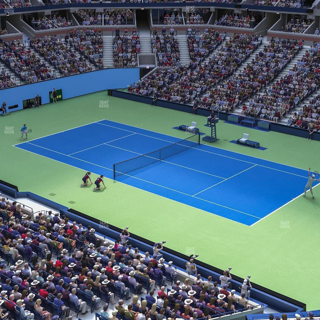 Arthur Ashe Stadium - Section 114 Seat View