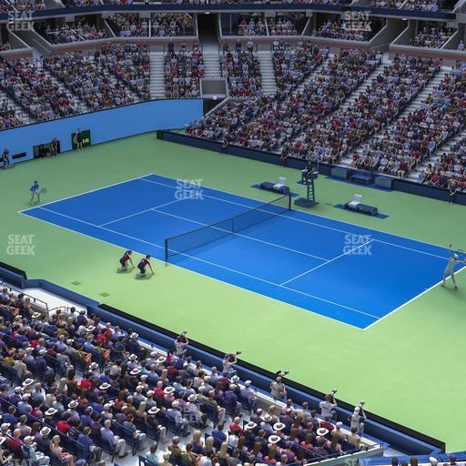 Arthur Ashe Stadium - Section 114 Seat View