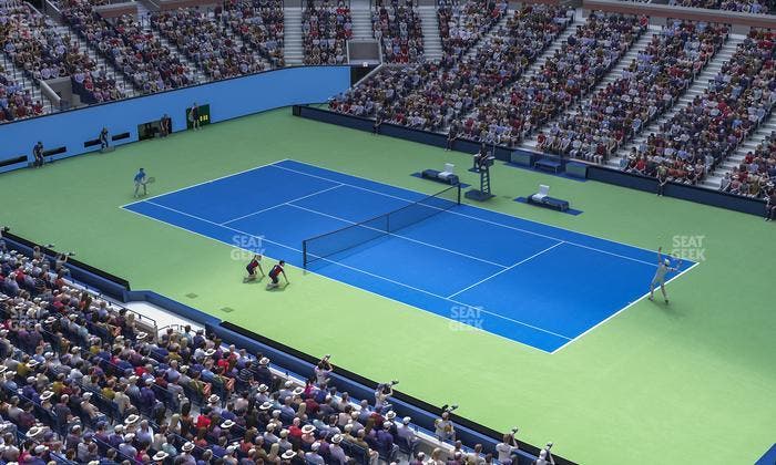 Arthur Ashe Stadium - Section 114 Seat View