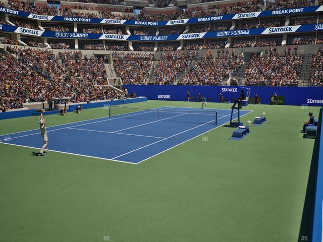 Arthur Ashe Stadium - Section 114 Seat View Arthur Ashe Stadium - Section 114 Seat View