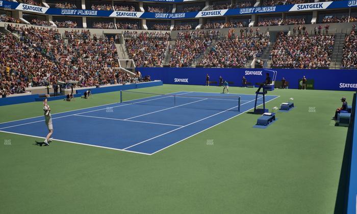 Arthur Ashe Stadium - Section 114 Seat View