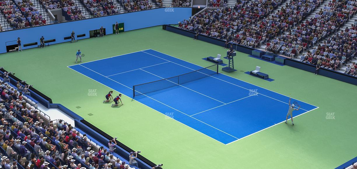 Arthur Ashe Stadium - Section 115 Seat View