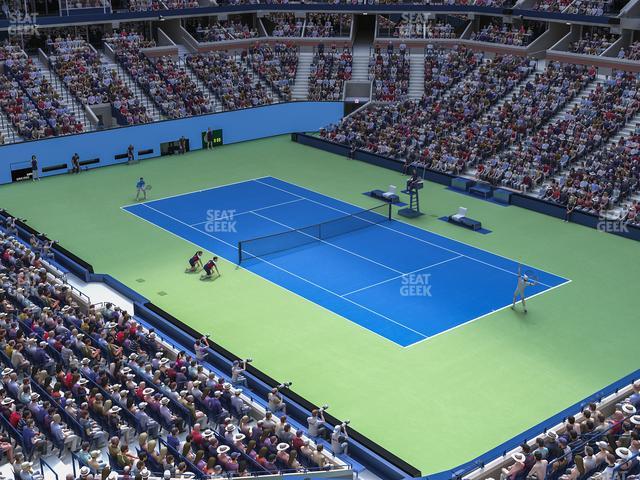 Arthur Ashe Stadium - Section 115 Seat View