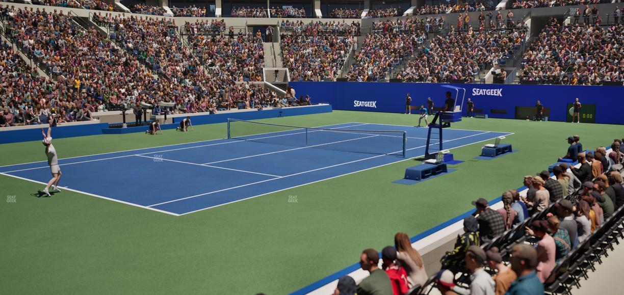 Arthur Ashe Stadium - Section 115 Seat View