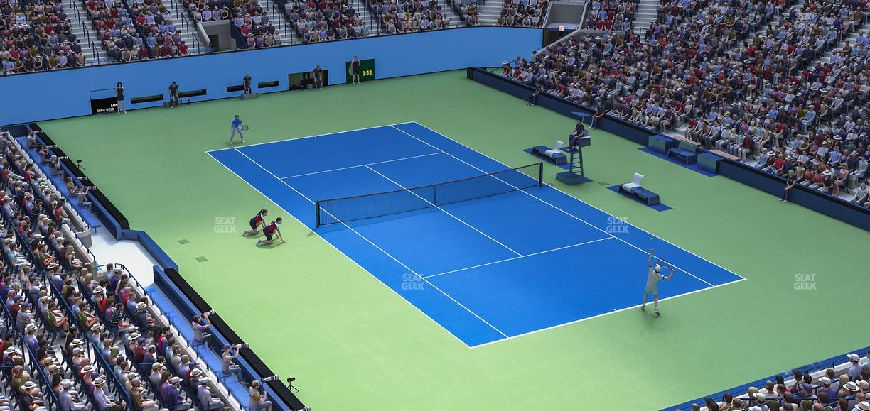 Arthur Ashe Stadium - Section 116 Seat View