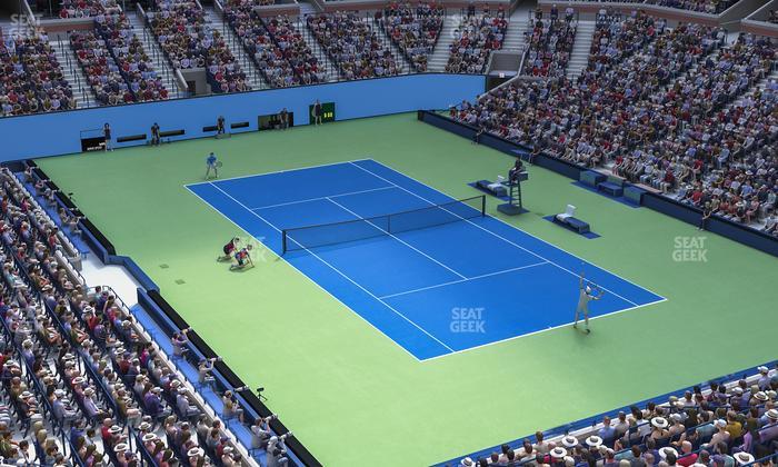 Arthur Ashe Stadium - Section 116 Seat View