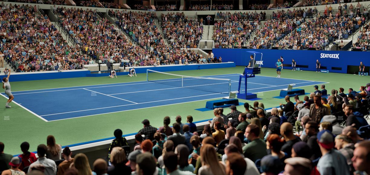 Arthur Ashe Stadium - Section 116 Seat View