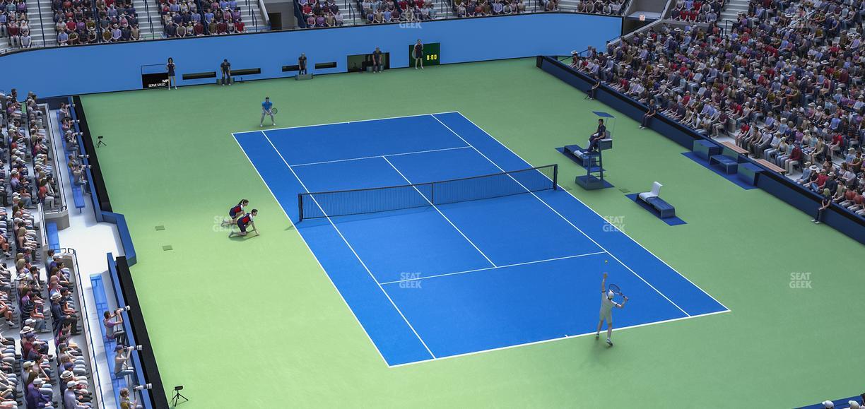 Arthur Ashe Stadium - Section 117 Seat View