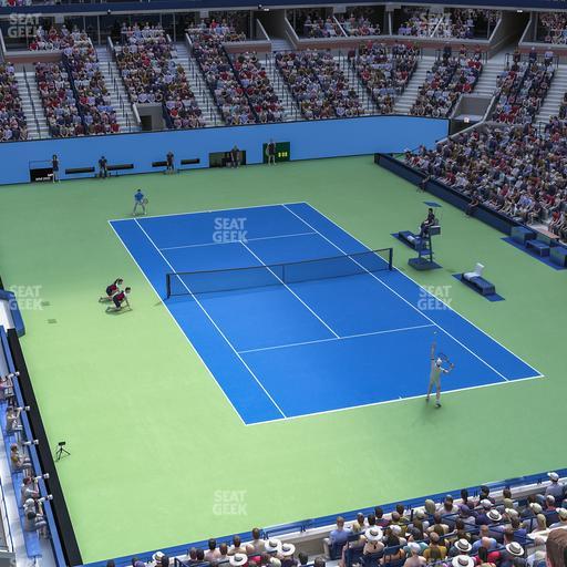 Arthur Ashe Stadium - Section 117 Seat View