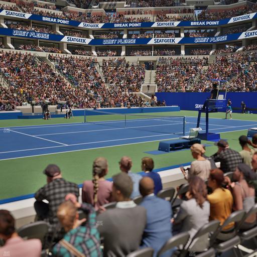 Arthur Ashe Stadium - Section 117 Seat View