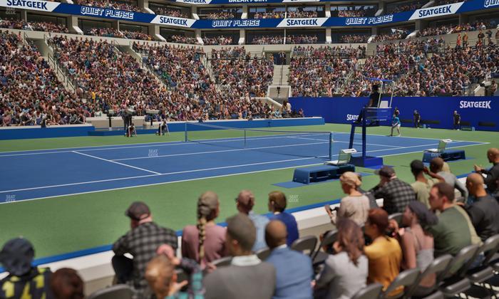 Arthur Ashe Stadium - Section 117 Seat View