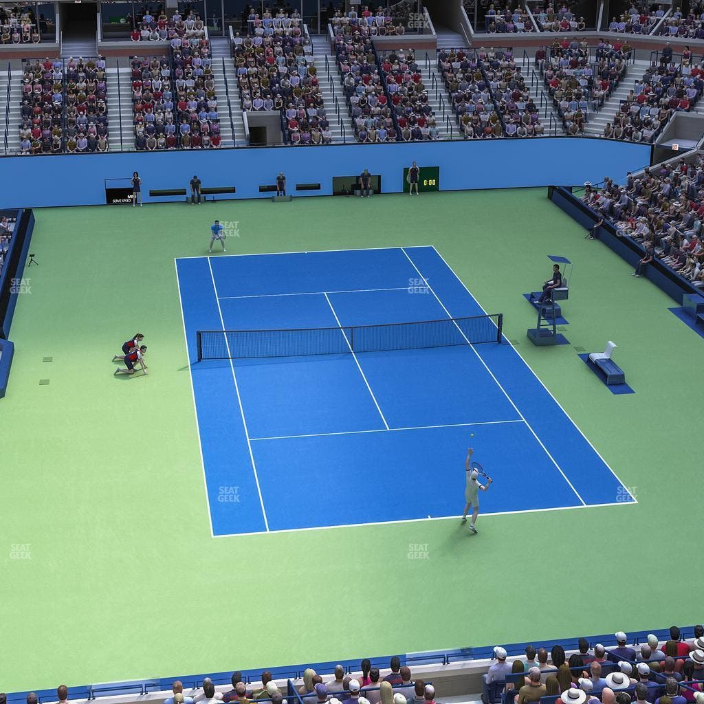Arthur Ashe Stadium - Section 118 Seat View