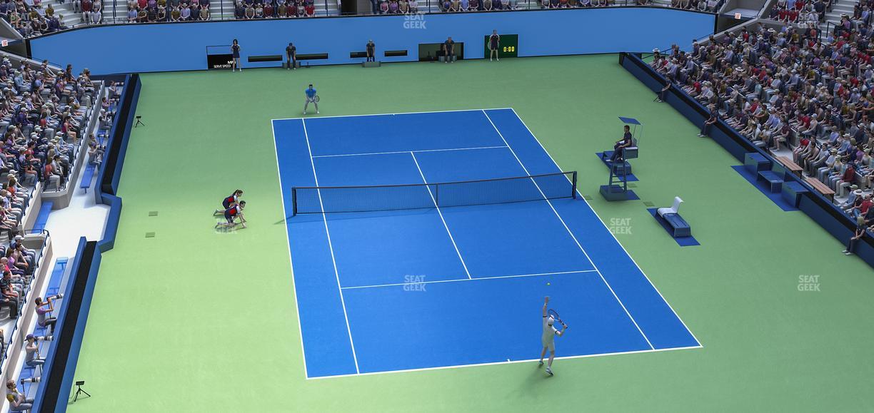 Arthur Ashe Stadium - Section 118 Seat View