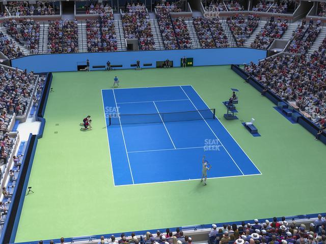 Arthur Ashe Stadium - Section 118 Seat View