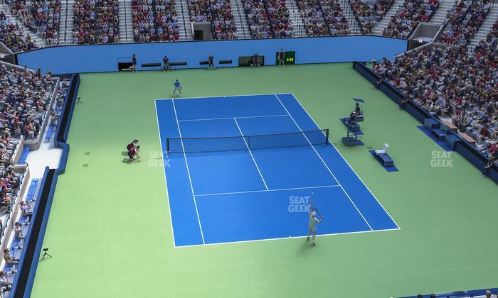 Arthur Ashe Stadium - Section 118 Seat View