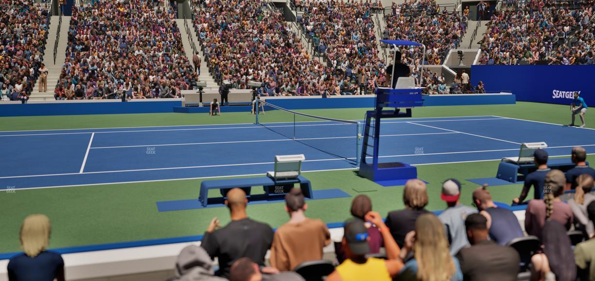 Arthur Ashe Stadium - Section 118 Seat View