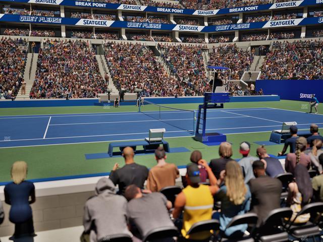 Arthur Ashe Stadium - Section 118 Seat View Arthur Ashe Stadium - Section 118 Seat View