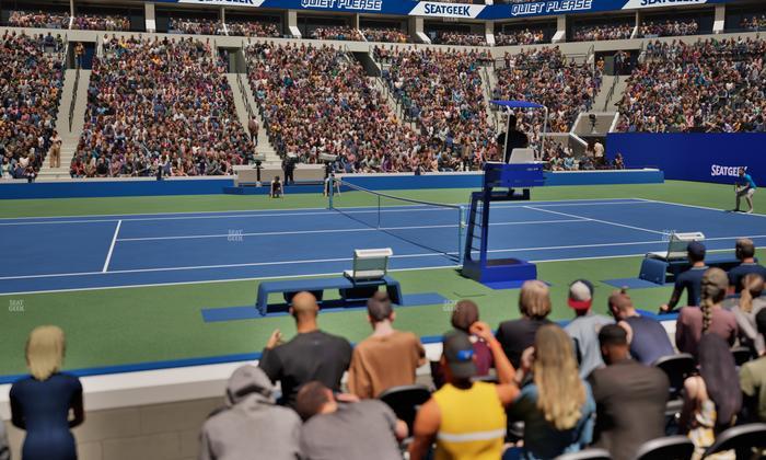 Arthur Ashe Stadium - Section 118 Seat View