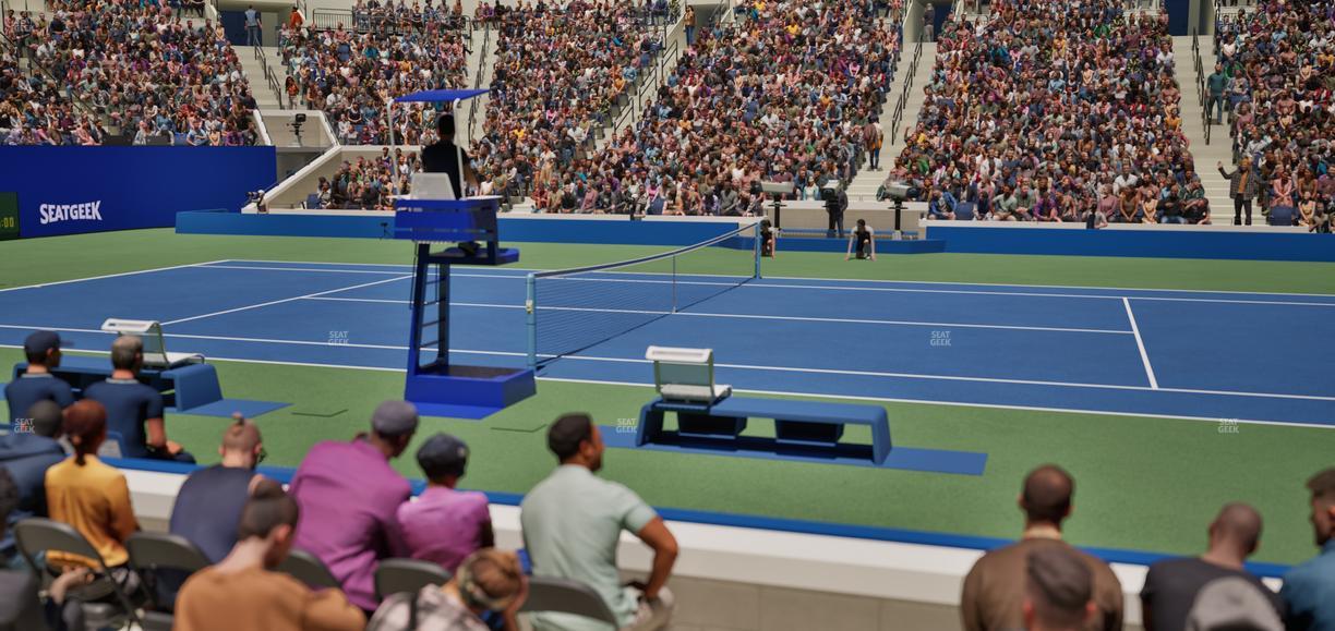 Arthur Ashe Stadium - Section 119 Seat View