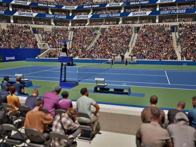 Arthur Ashe Stadium - Section 119 Seat View Arthur Ashe Stadium - Section 119 Seat View