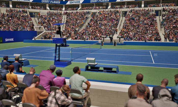 Arthur Ashe Stadium - Section 119 Seat View