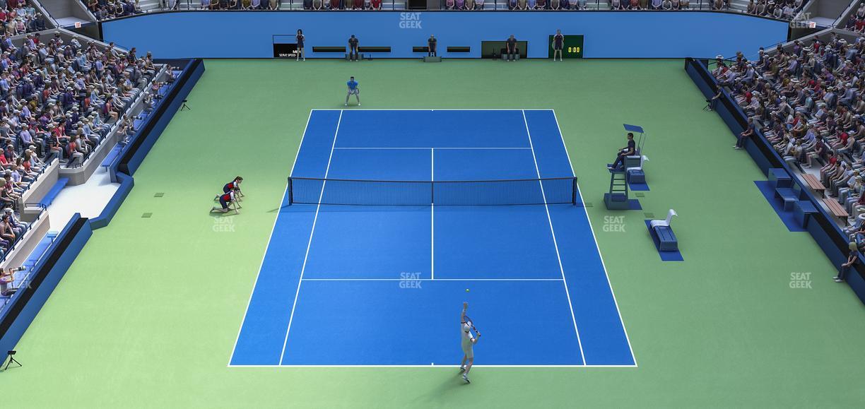 Arthur Ashe Stadium - Section 119 Seat View