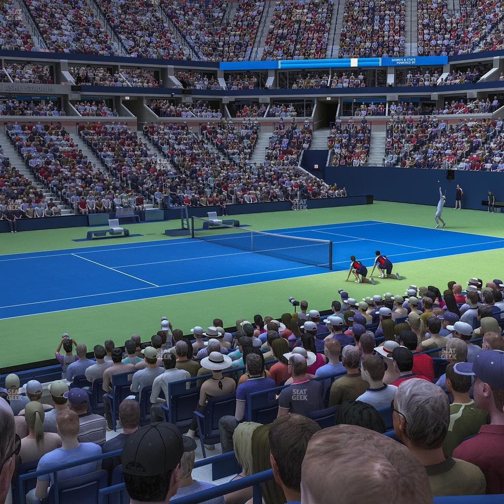 Arthur Ashe Stadium - Section 12 Seat View