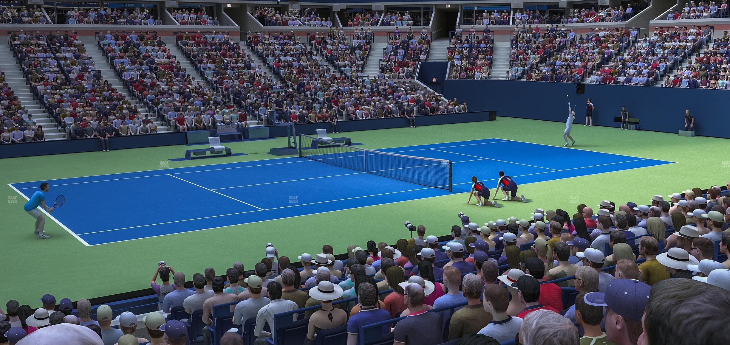 Arthur Ashe Stadium - Section 12 Seat View