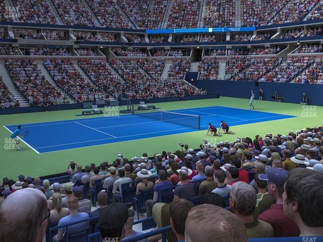 Arthur Ashe Stadium - Section 12 Seat View