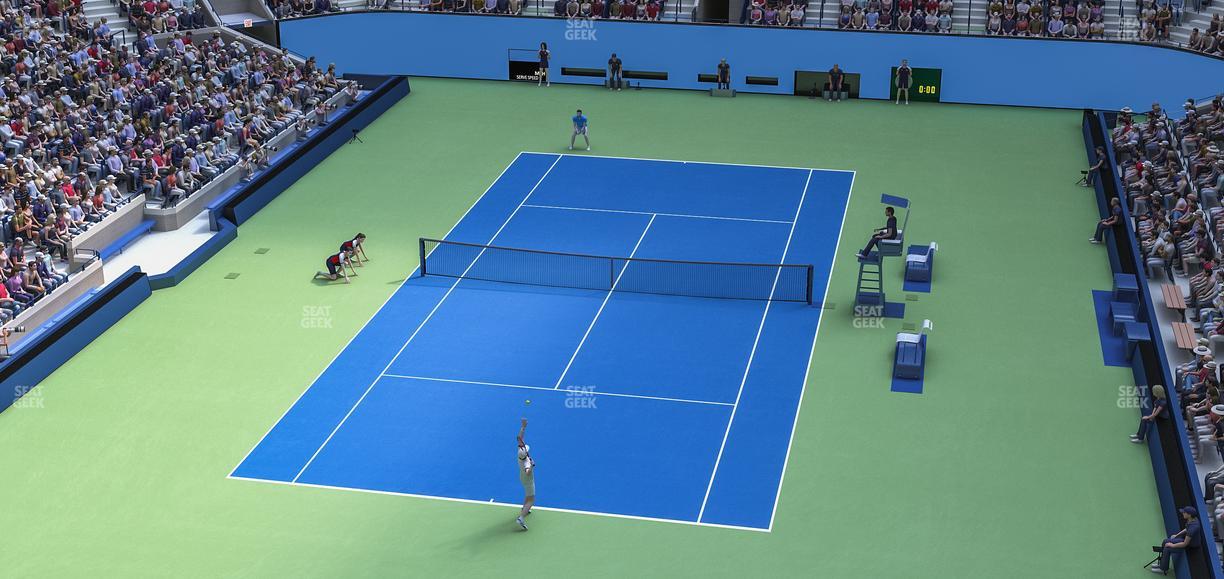 Arthur Ashe Stadium - Section 120 Seat View