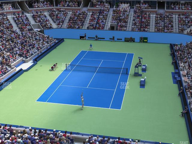Arthur Ashe Stadium - Section 120 Seat View