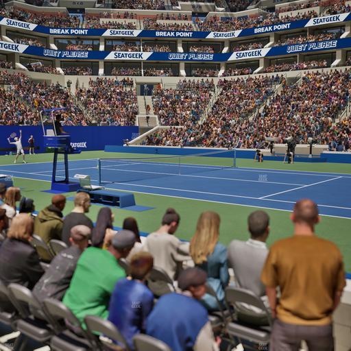 Arthur Ashe Stadium - Section 120 Seat View