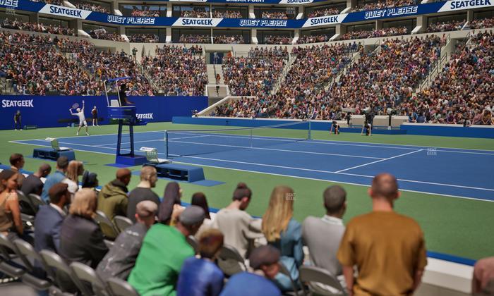 Arthur Ashe Stadium - Section 120 Seat View