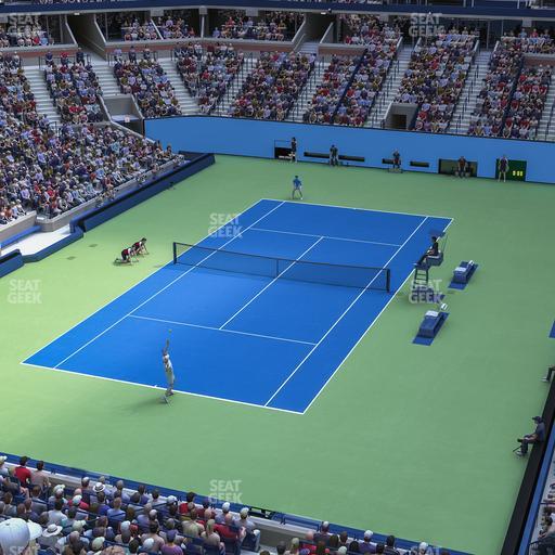 Arthur Ashe Stadium - Section 121 Seat View