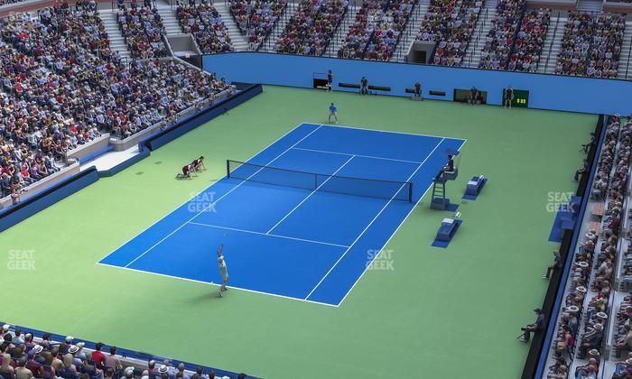 Arthur Ashe Stadium - Section 121 Seat View