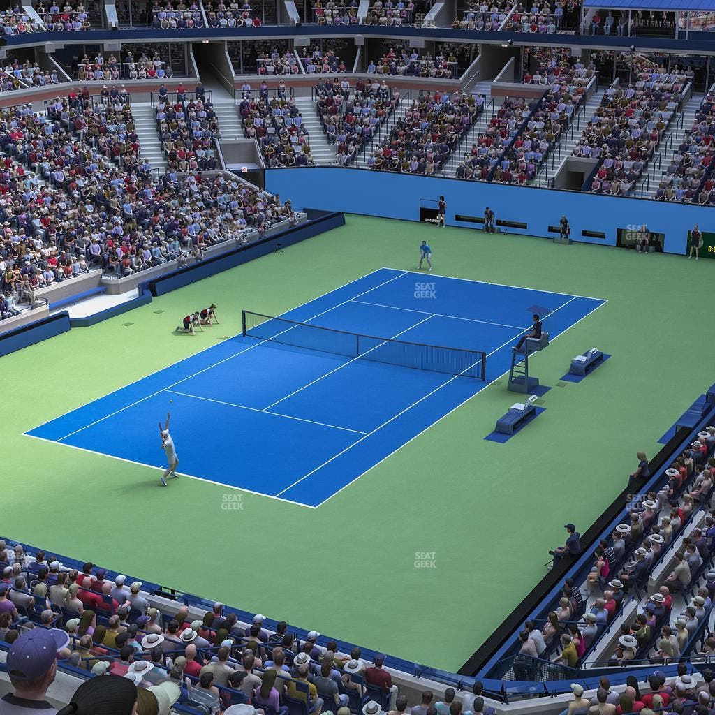 Arthur Ashe Stadium - Section 122 Seat View