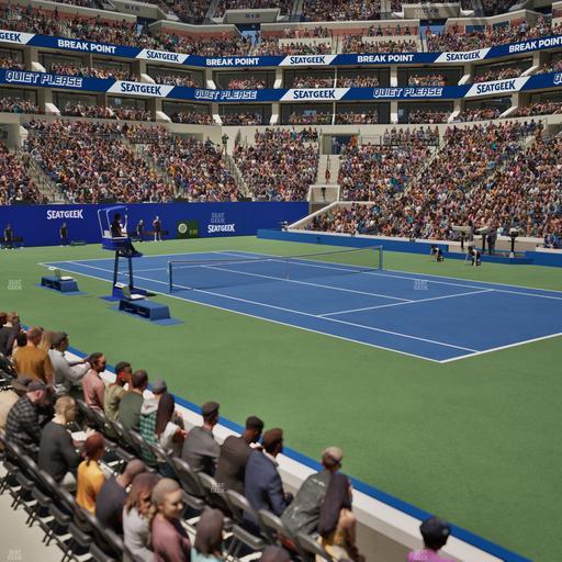 Arthur Ashe Stadium - Section 122 Seat View