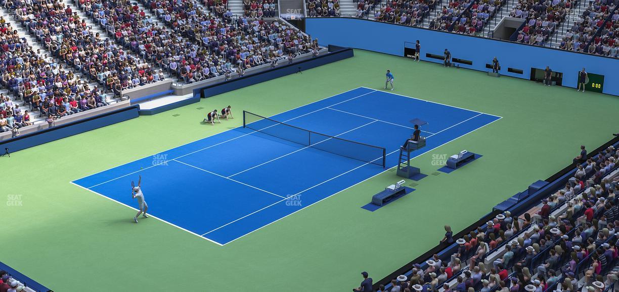 Arthur Ashe Stadium - Section 123 Seat View