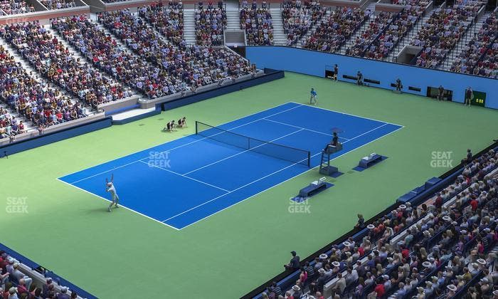 Arthur Ashe Stadium - Section 123 Seat View