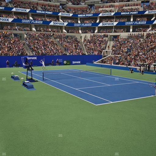 Arthur Ashe Stadium - Section 123 Seat View
