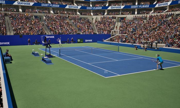 Arthur Ashe Stadium - Section 123 Seat View