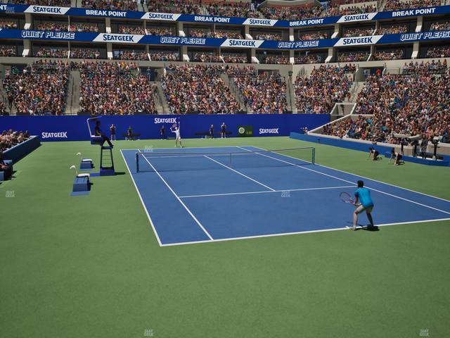 Arthur Ashe Stadium - Section 124 Seat View Arthur Ashe Stadium - Section 124 Seat View