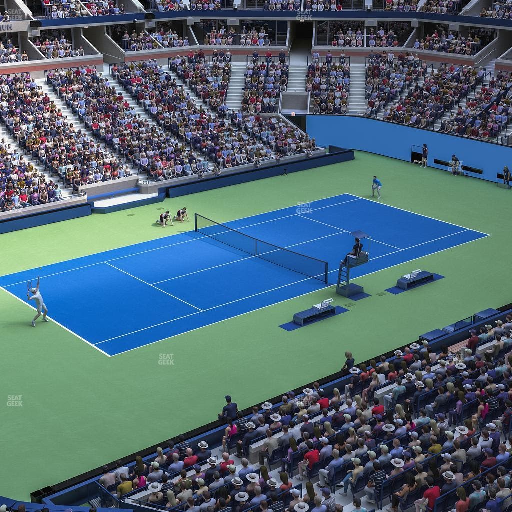 Arthur Ashe Stadium - Section 124 Seat View