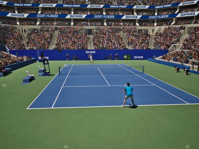 Arthur Ashe Stadium - Section 125 Seat View Arthur Ashe Stadium - Section 125 Seat View
