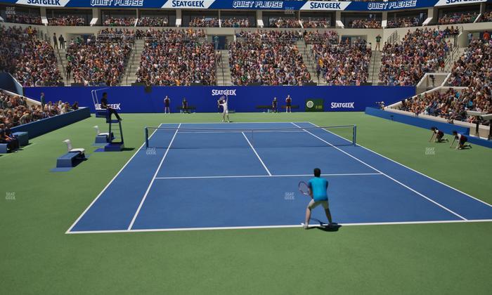 Arthur Ashe Stadium - Section 125 Seat View