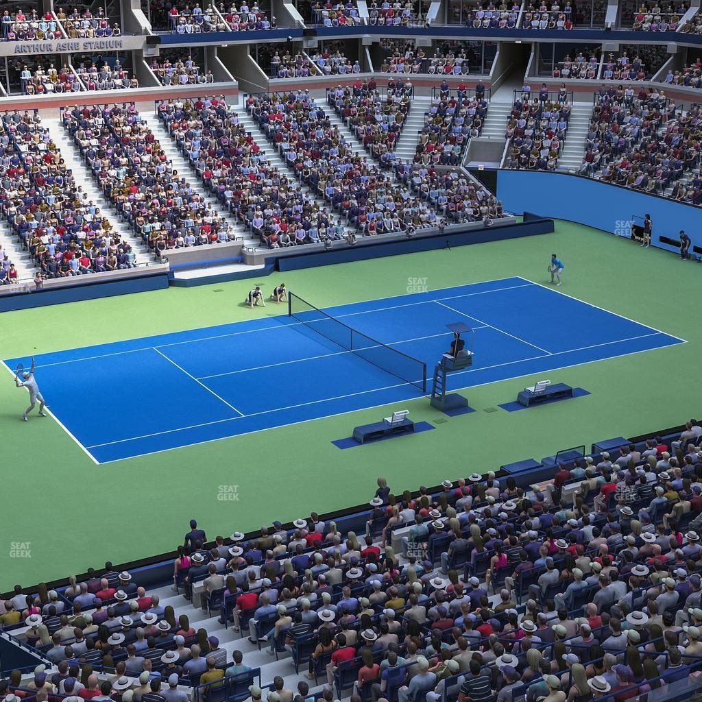 Arthur Ashe Stadium - Section 125 Seat View