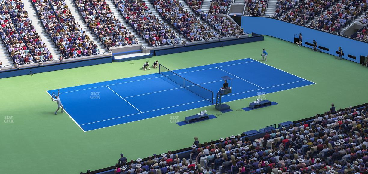 Arthur Ashe Stadium - Section 125 Seat View