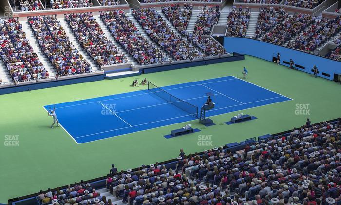 Arthur Ashe Stadium - Section 125 Seat View