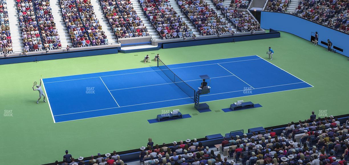 Arthur Ashe Stadium - Section 126 Seat View