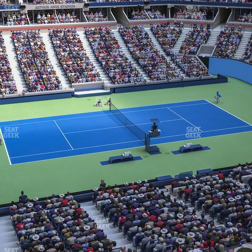 Arthur Ashe Stadium - Section 126 Seat View